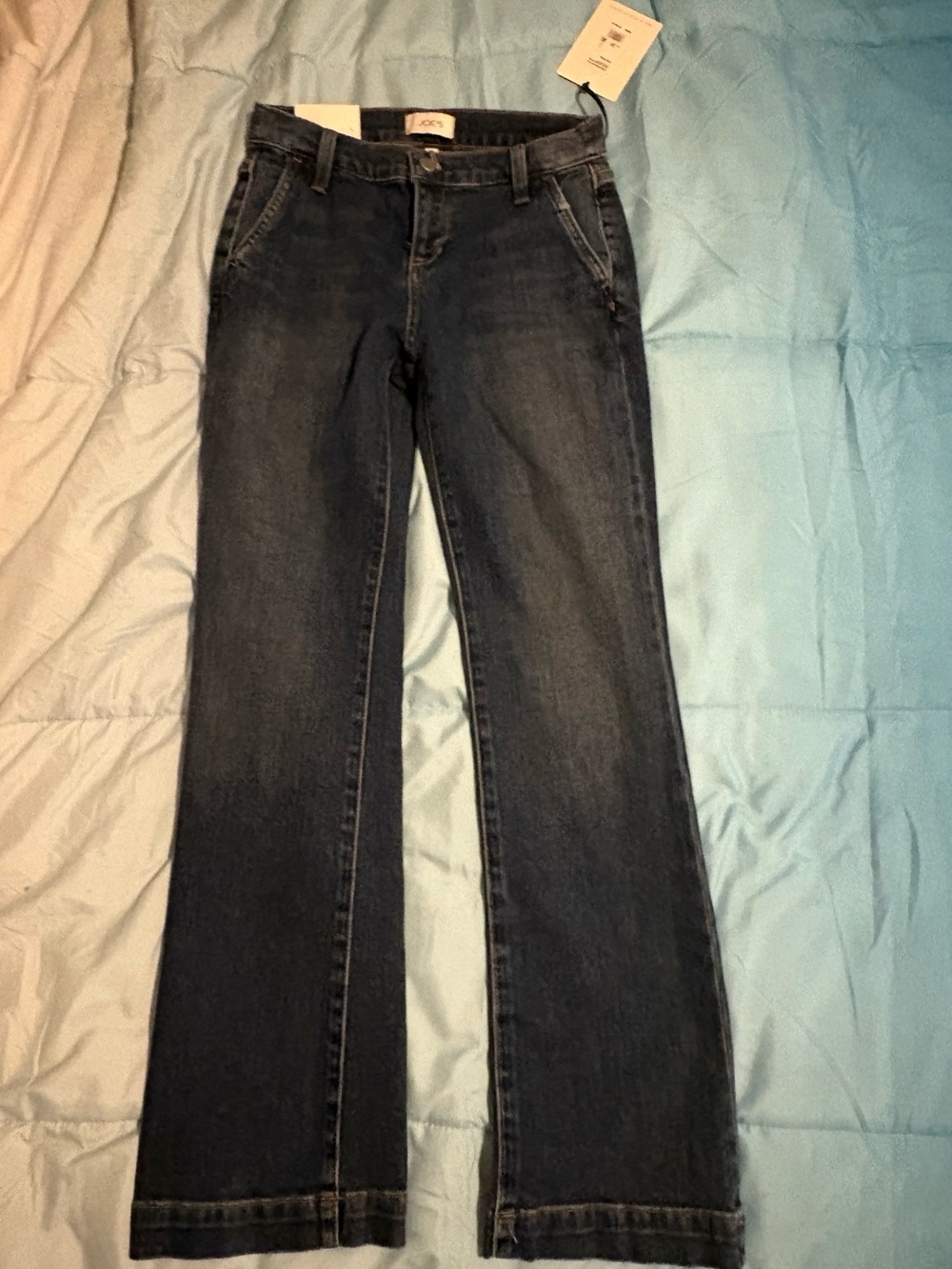 Joe's Jeans Women’s Dark Blue Straight Leg Jeans BRAND NEW WITY TAGS $198.00